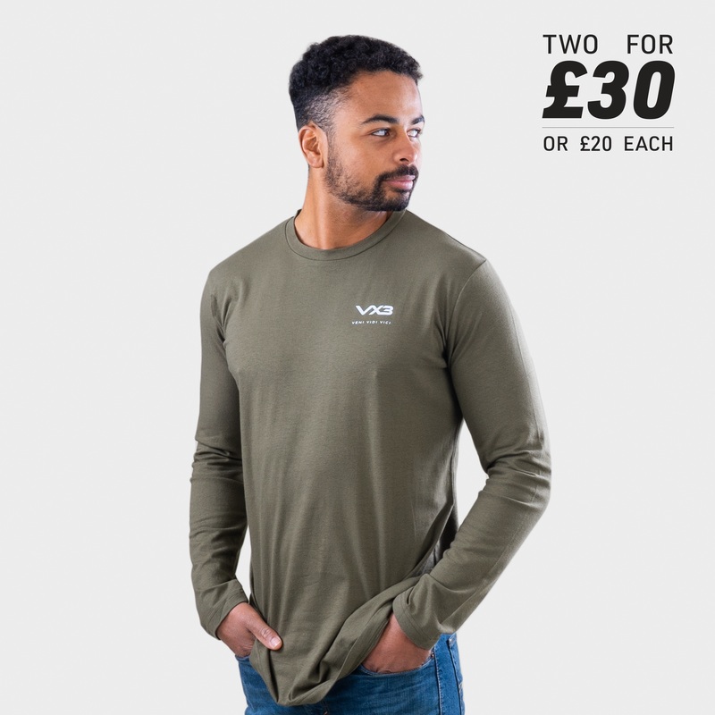 Avitus Tee Olive/White