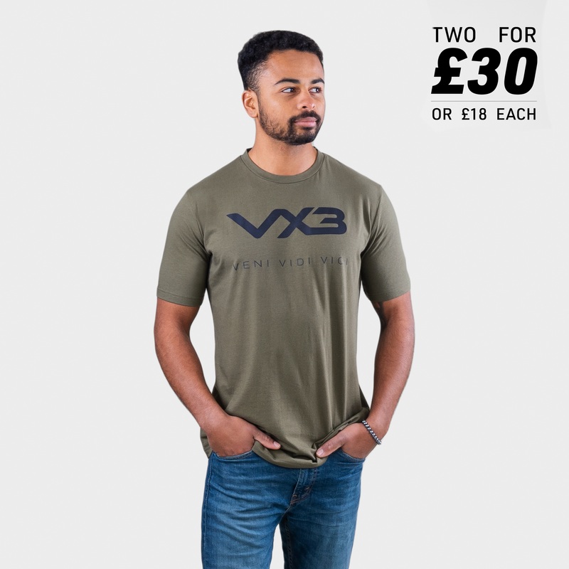 Invicta Tee Olive/Black
