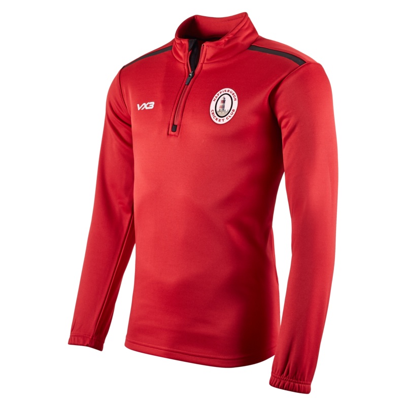 Happisburgh Cricket Club Fortis Youth Quarter Zip Sweat