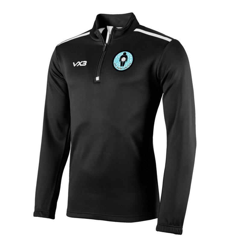 Fat Dads United Fortis Quarter Zip Sweat