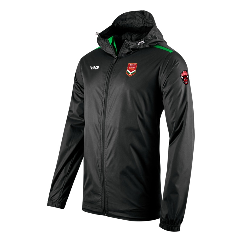 West Wales Rugby League Fortis Full Zip Rain Jacket
