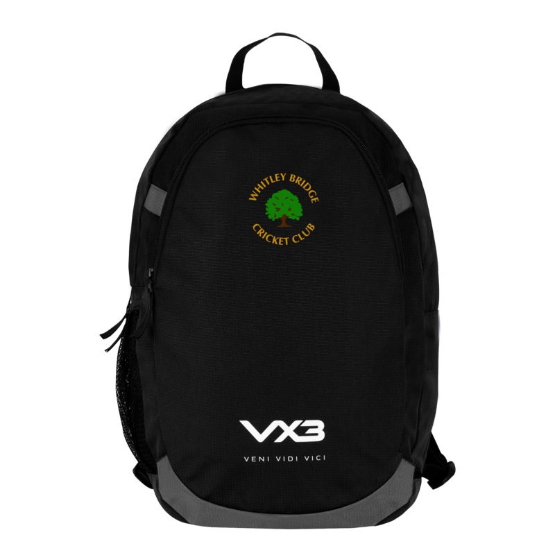 Whitley Bridge Cricket Club Performance Backpack Black/Dark