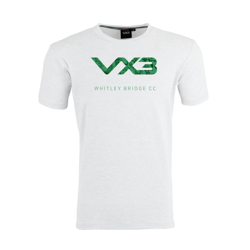 Whitley Bridge Cricket Club White Invicta Club Tee