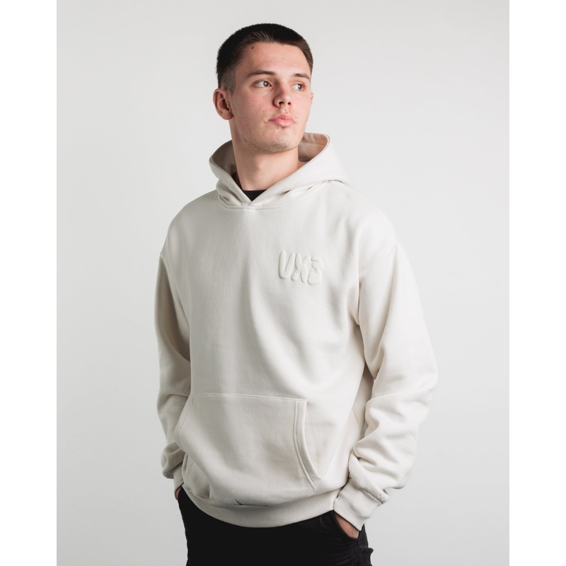 Conquer Club Hoodie Bone/Off White