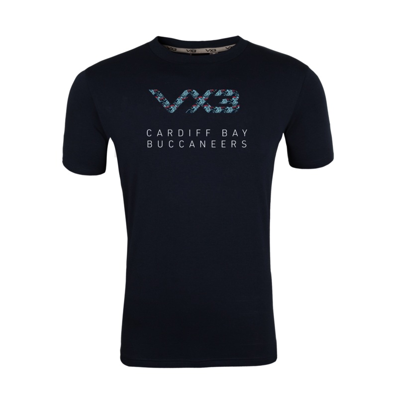 The Cardiff Bay Buccaneers Navy Invicta Club Tee