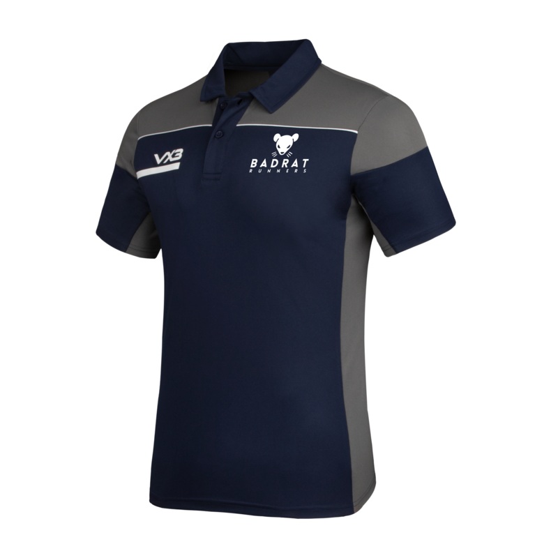 Badrat Runners Opus Polo - Navy Grey