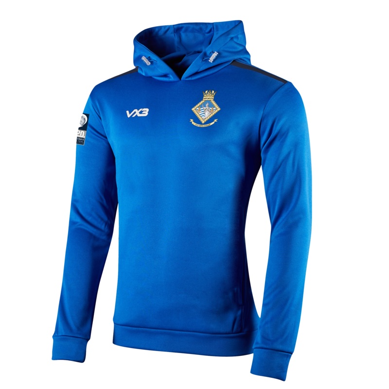 Britannia Royal Naval College Fortis Hoodie - Royal/Navy