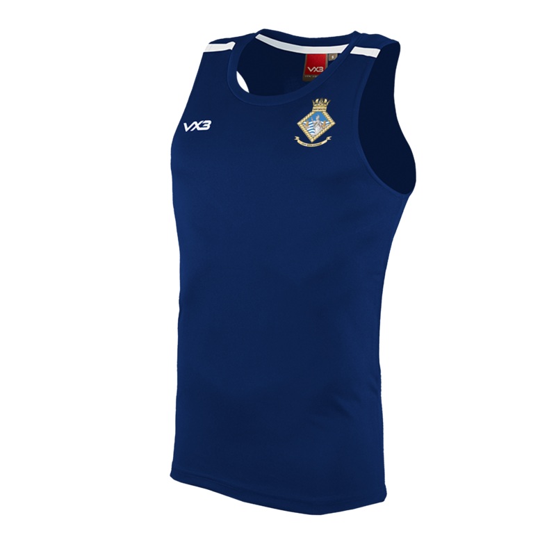 Britannia Royal Naval College Fortis Vest - Navy/White