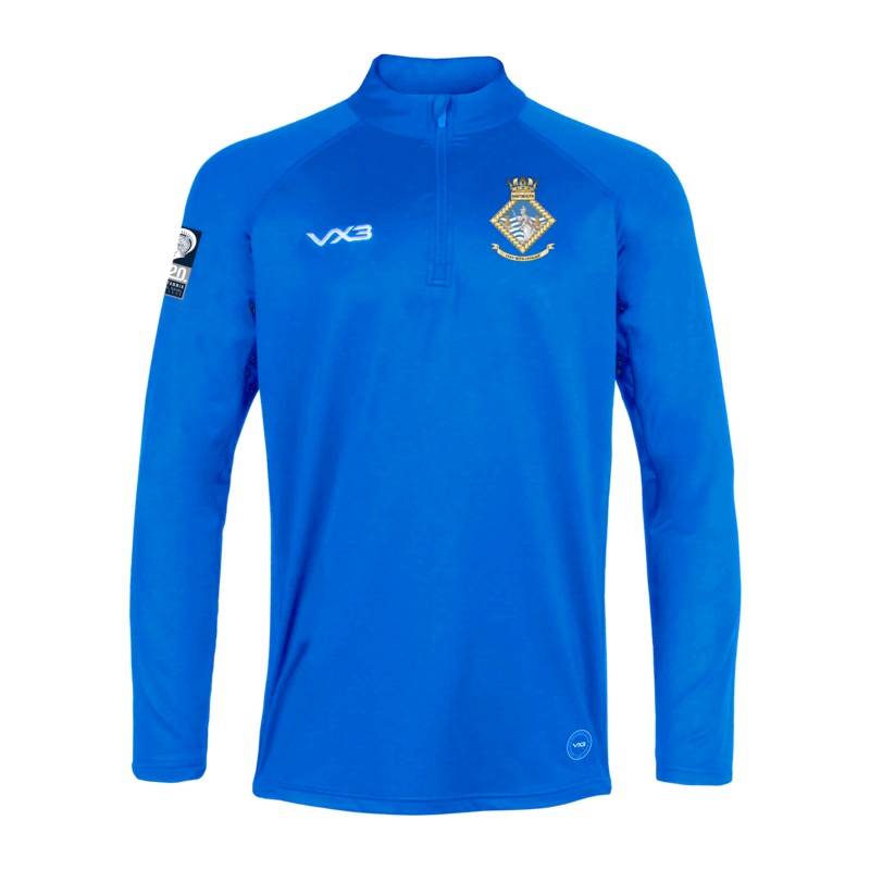 Britannia Royal Naval College Primus Quarter Zip - Royal
