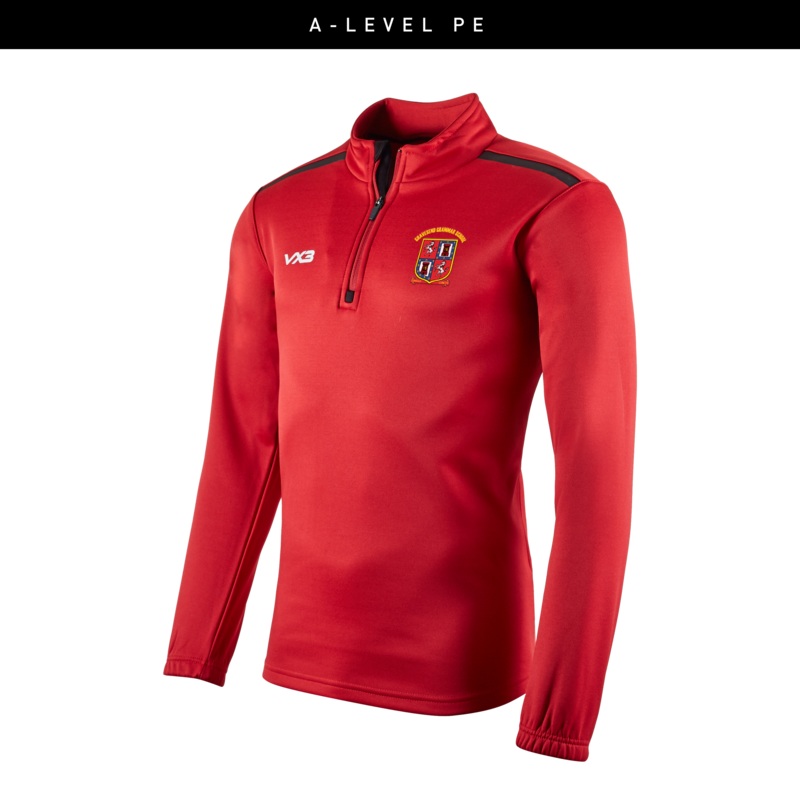 Gravesend Grammar School Senior A-Level PE Fortis Quarter Zip Sweat