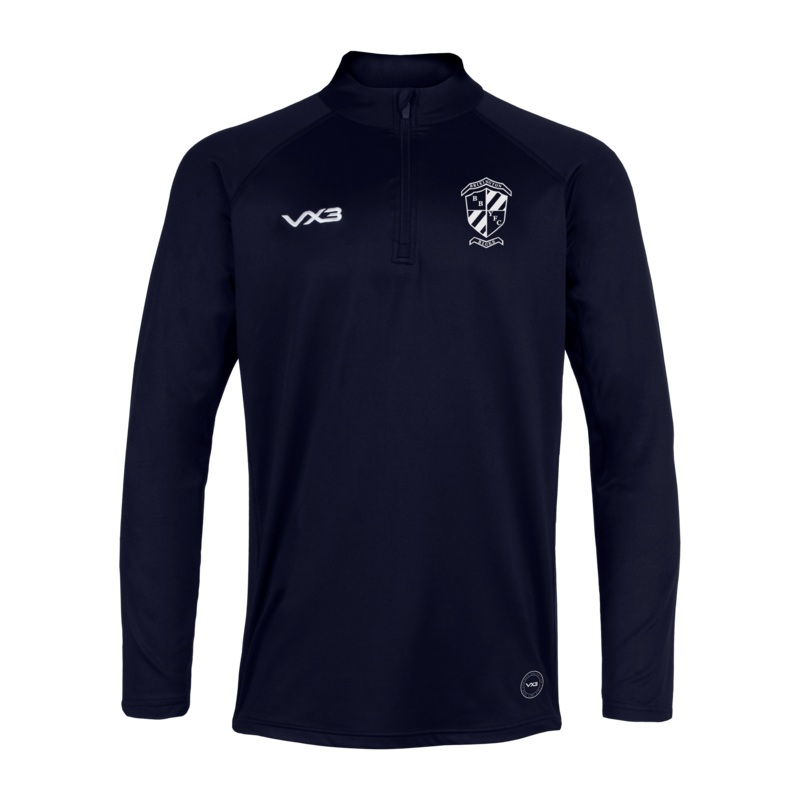 Brixington Blues Primus Quarter Zip Navy