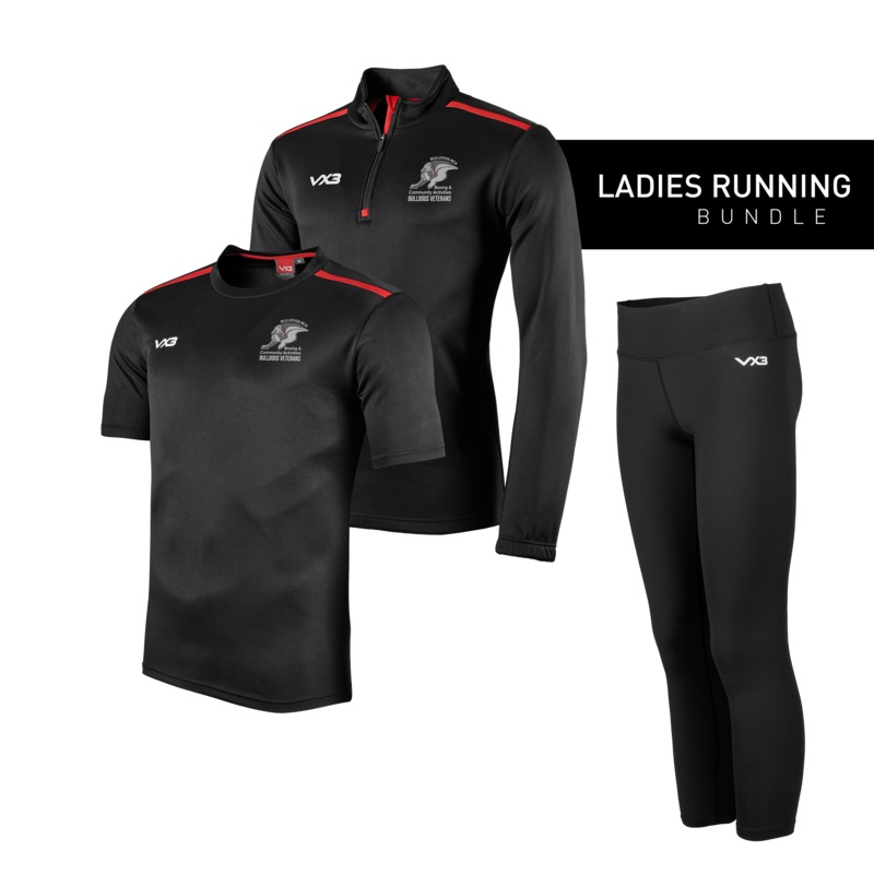Bulldogs BCA - Bulldogs Veterans Ladies Running Bundle