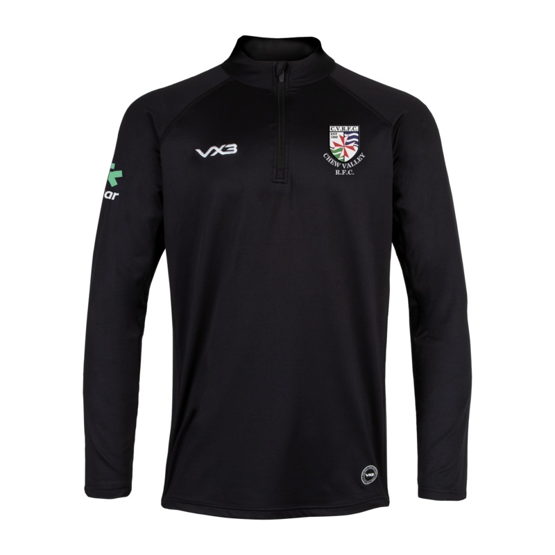 Chew Valley RFC Black Primus Quarter Zip