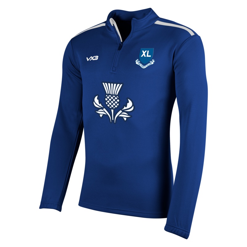 Forty Club Scotland Fortis Quarter Zip Sweat