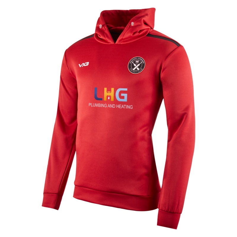 Guilsfield & Llandrino CC Fortis Hoodie Red