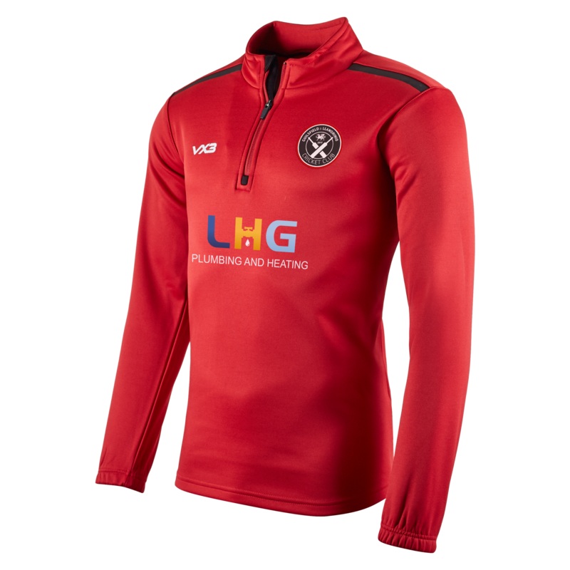 Guilsfield & Llandrino CC Fortis Quarter Zip Sweat