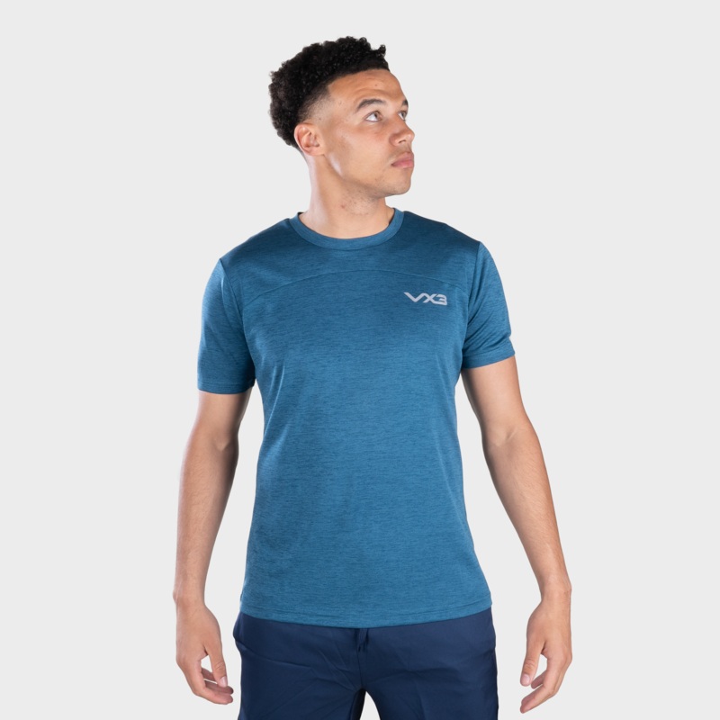 Ignis T-Shirt Mens Aegean Blue