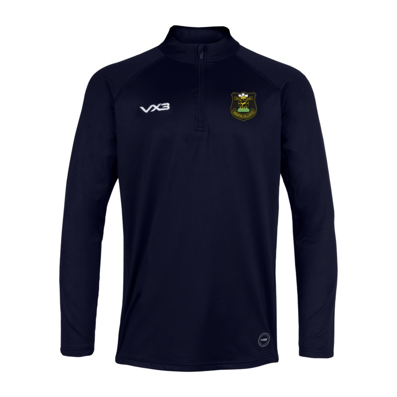 Kenfig Hill RFC Navy Primus Quarter Zip