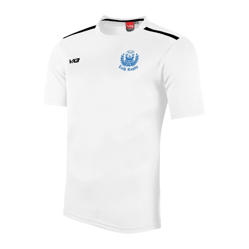 Leith Rugby Fortis Tee - White