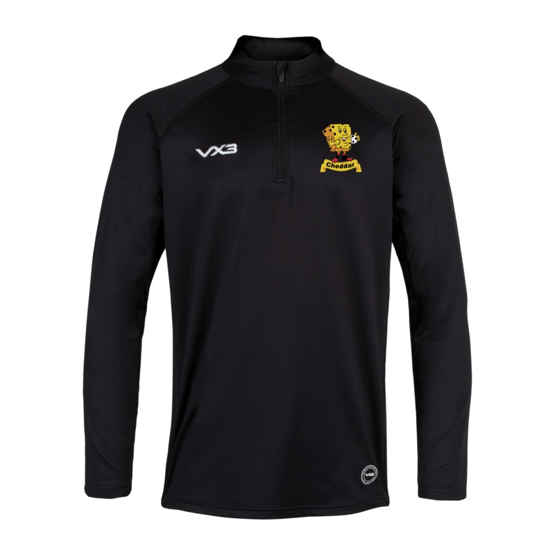 Cheddar Valley Junior Football Club Black Primus Quarter Zip