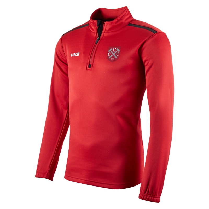 Crigglestone Cricket Club Fortis Youth Quarter Zip Sweat